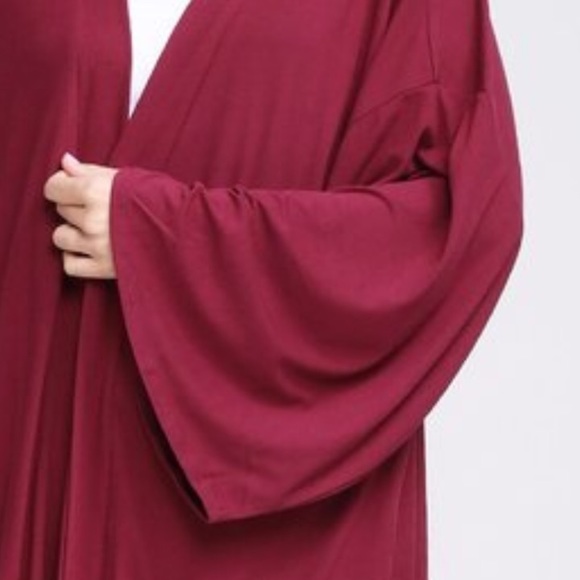 Small to XL ❤️pretty violet kimono - Picture 3 of 8